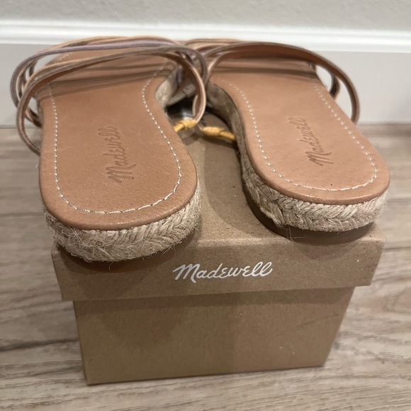 Madewell Woman The Kathrny Espadrille Slide Sandals, Size 7.5 - Picture 6 of 6